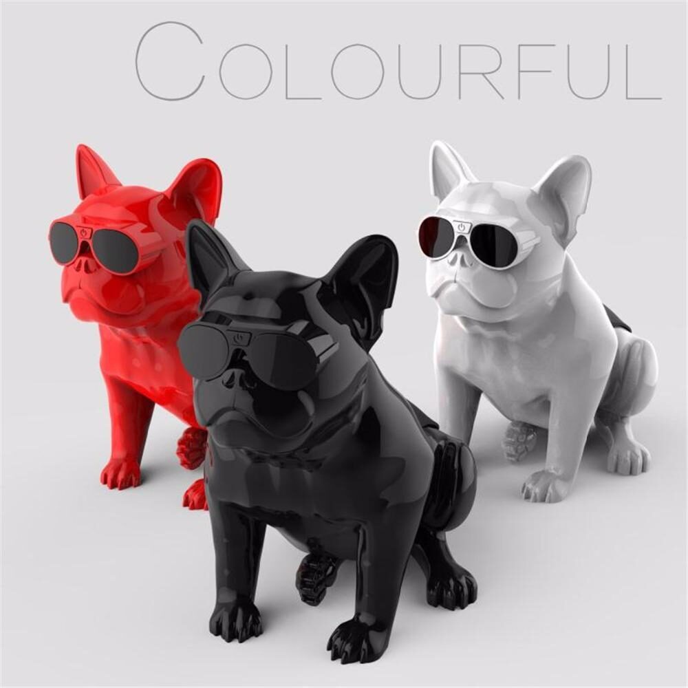 French bulldog bluetooth wireless statue