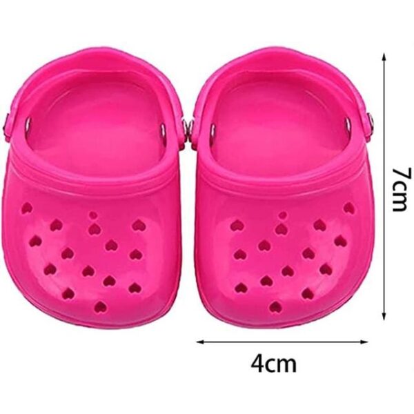 Frenchie World Shop red 2pcs Pet Summer Sandals With Anti-slip Sole Waterproof Breathable Comfortable Dog Shoes Small Breeds Dogs Shoes