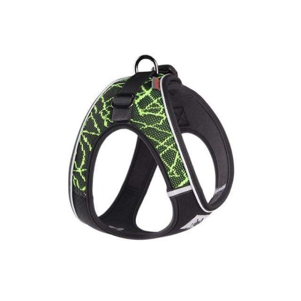 Frenchie World Shop Green Harness / XS / China 360-degree Reflective French bulldog Harness