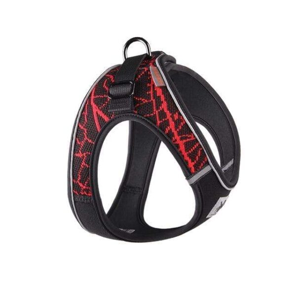 Frenchie World Shop Red Harness / XS / China 360-degree Reflective French bulldog Harness