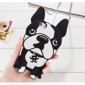 Frenchie World Shop 3D French Bulldog Silicon Phone Case