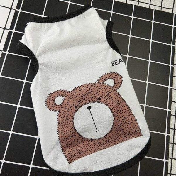 Frenchie World Shop Bear / L Animal Cartoon Frenchie Vest