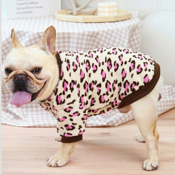 Frenchie World Shop Animal Print French Bulldog Sweatshirt