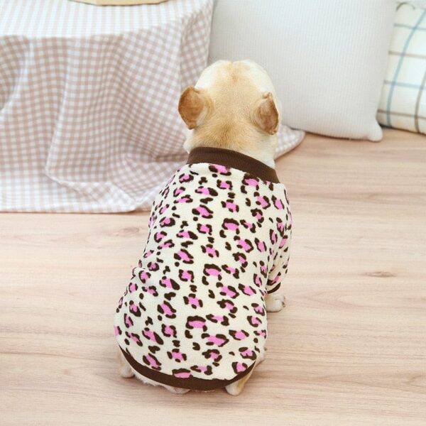 Frenchie World Shop Pink / S Animal Print French Bulldog Sweatshirt