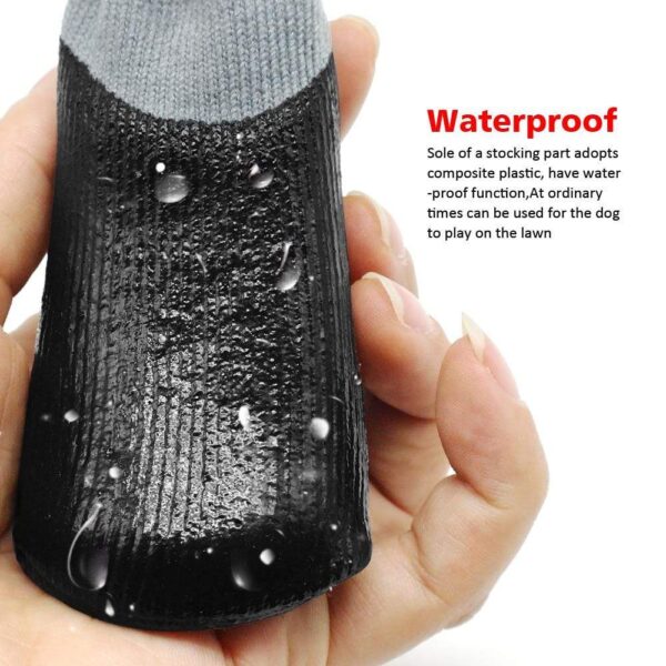 Frenchie World Shop Dog Accessories Anti-Slip waterproof protective socks