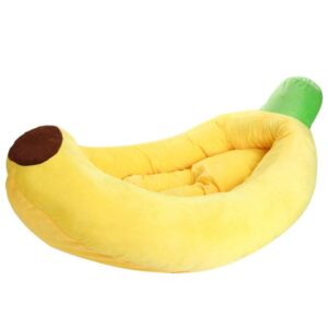 Frenchie World Shop Banana Soft Plush Bed Nest