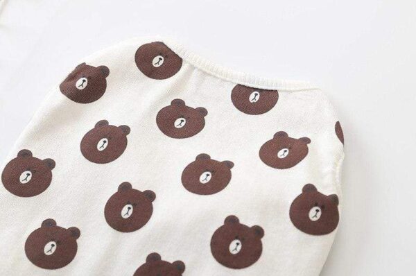 Frenchie World Shop Bear Pattern Dog Vest