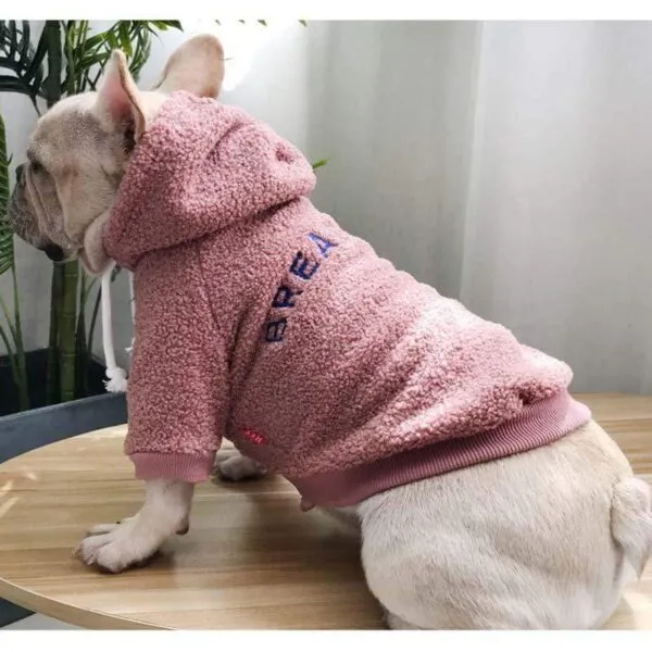 Frenchie World Shop Bread & Butter Fuzzy Twinning Hoodie