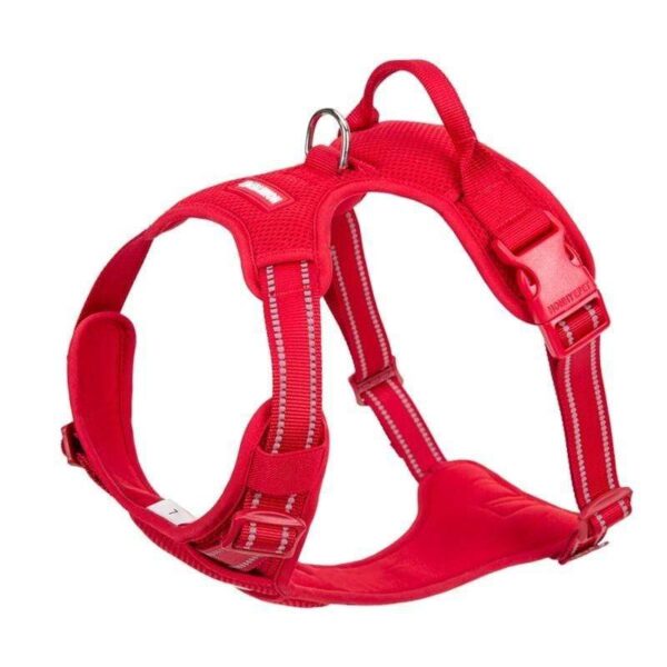 Frenchie World Shop RED / M / China Breathable and Reflective French Bulldog Harness