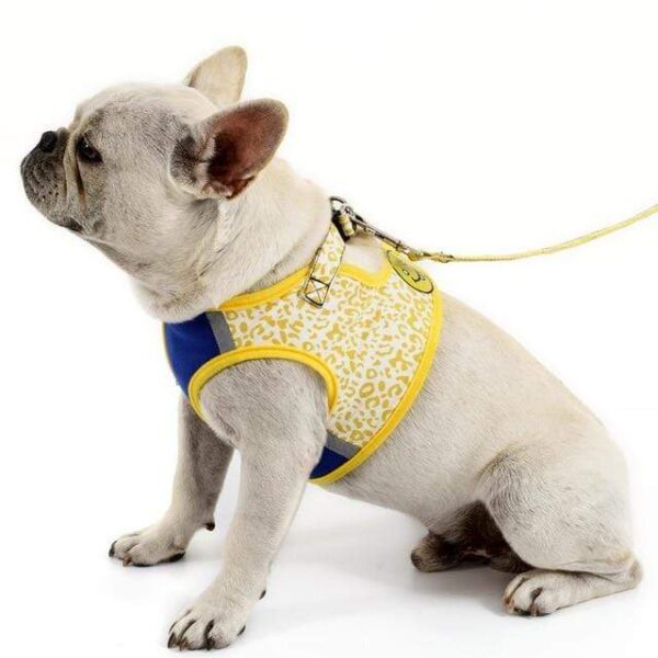 Frenchie World Shop Yellow / L Breathable French Bulldog Harness