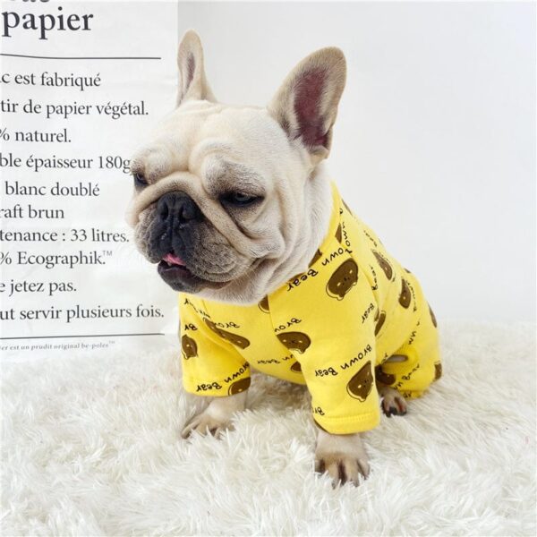 Frenchie World Shop Brownie Bear Frenchie Pajamas