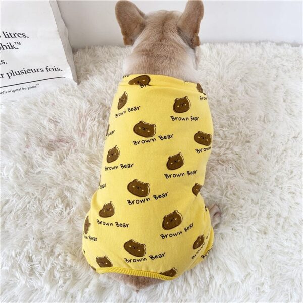 Frenchie World Shop Brownie Bear Frenchie Pajamas