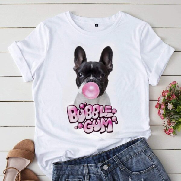 Frenchie World Shop pink / XXL Bubble French Bulldog Summer T-Shirts