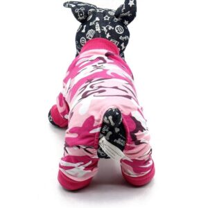 Frenchie World Shop Camouflage French Bulldog Jumpsuit Pajamas