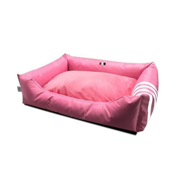 Frenchie World Shop Pink / L   93X72X20CM Canvas Soft & Cozy French Bulldog Bed