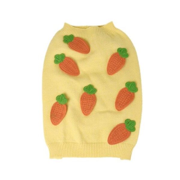 Frenchie World Shop Yellow / L Carrot French Bulldog Sweater