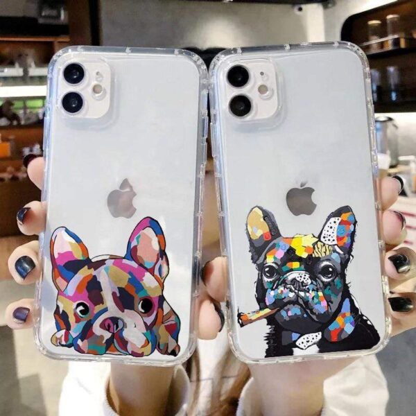 Frenchie World Shop Cartoon French Bulldog Phone Case