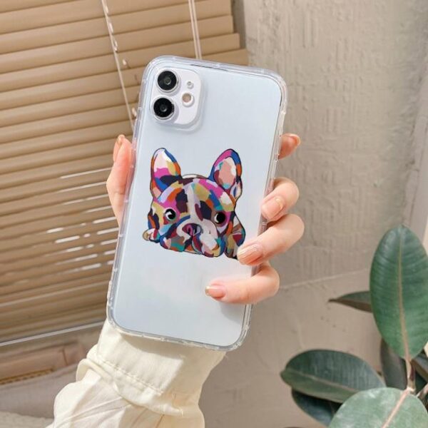 Frenchie World Shop For iPhone 11Promax / Style1 Cartoon French Bulldog Phone Case