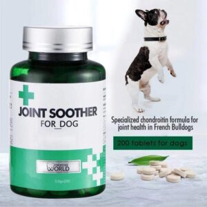 Frenchie World Shop Chondroitin Joint Supplements For French Bulldogs