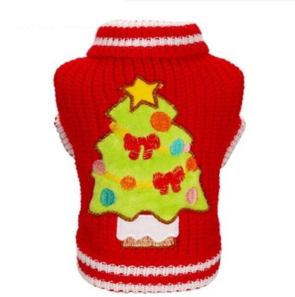 Frenchie World Shop Red Christmas Tree / XS Christmas Santa Frenchie Jumpers