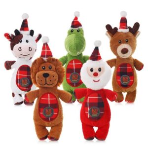 Frenchie World Shop Christmas Squeaky Toys