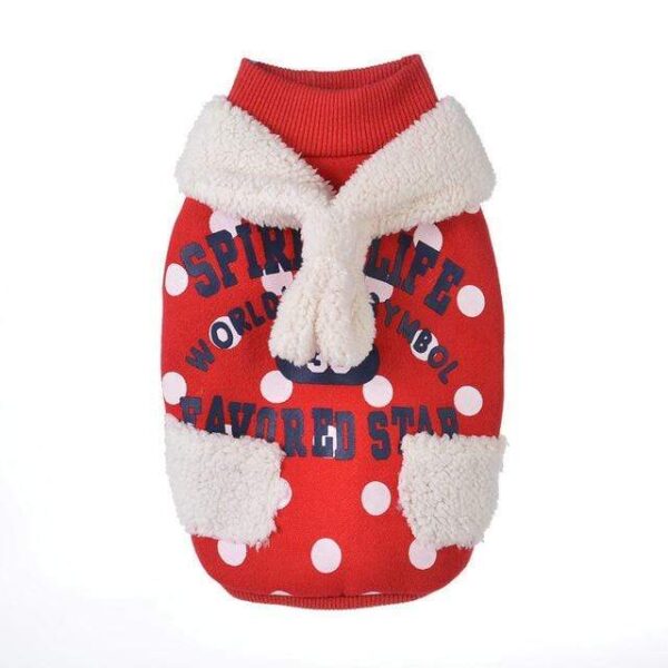 Frenchie World Shop Red / S Christmas Warm Coat