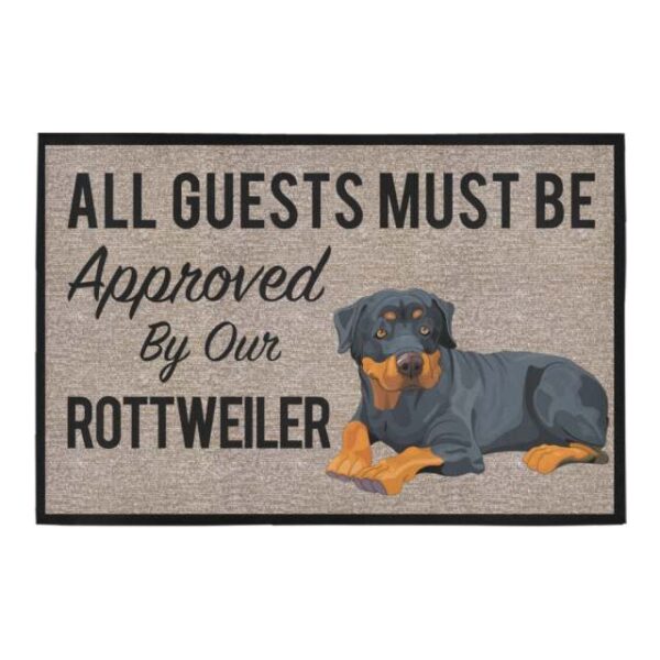 Frenchie World Shop Doormat 11 / 40cmx60cm CLOOCL All Guests Must Be Approved By Our French Bulldog Doormat 3D Print Pet Dog Doormat Non Slip Floor Mat Decor Drop Shipping