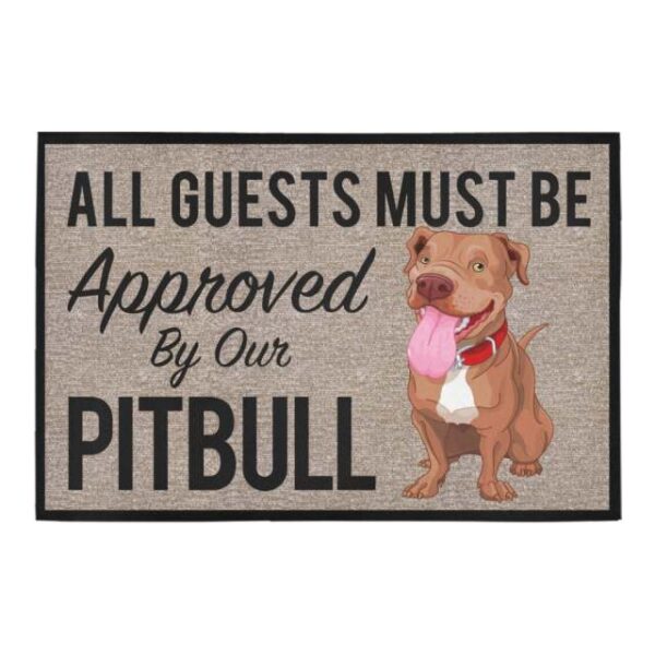 Frenchie World Shop Doormat 6 / 40cmx60cm CLOOCL All Guests Must Be Approved By Our French Bulldog Doormat 3D Print Pet Dog Doormat Non Slip Floor Mat Decor Drop Shipping