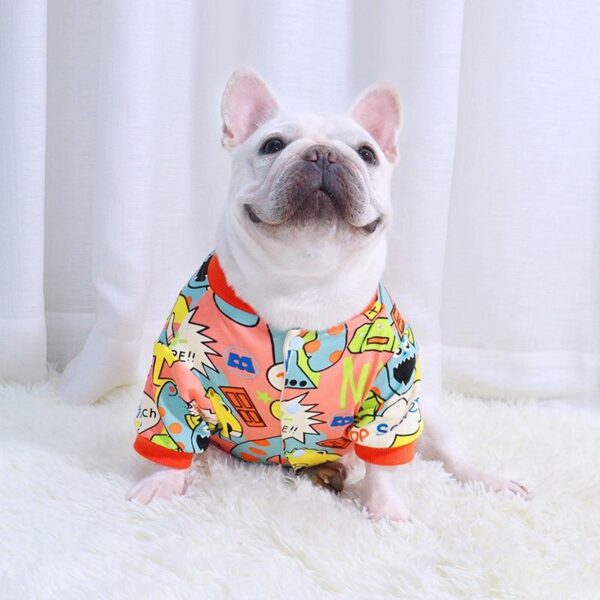 Frenchie World Shop Comic Strip French Bulldog Jacket