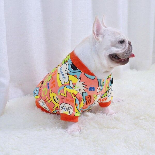 Frenchie World Shop Comic Strip French Bulldog Jacket