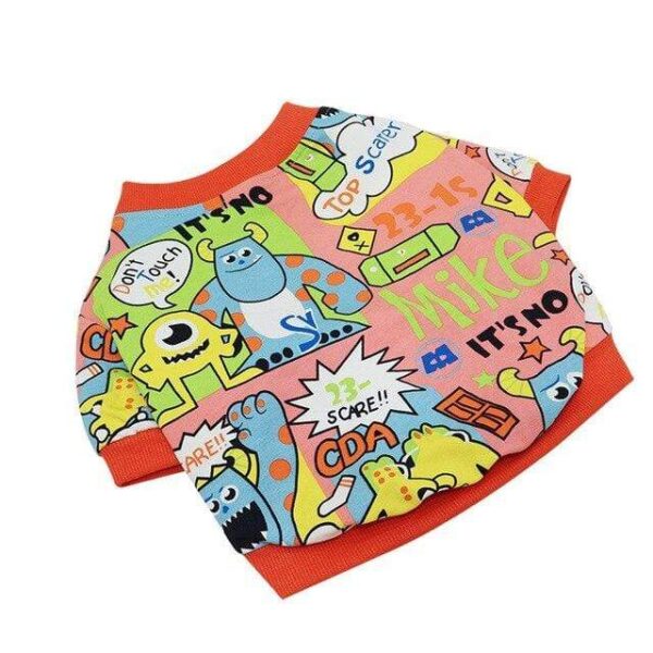 Frenchie World Shop Red / XXL Comic Strip French Bulldog Jacket
