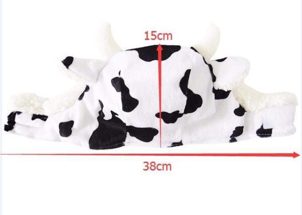 Frenchie World Shop Cow / M Cow Christmas Dog Costume