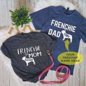 Frenchie World Shop Customized French Bulldog T-Shirt