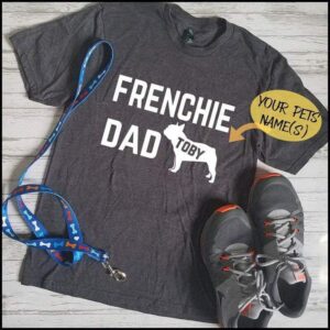 Frenchie World Shop Customized French Bulldog T-Shirt