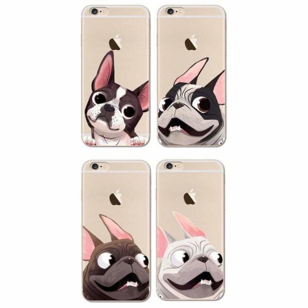 Frenchie World Shop Cute French Bulldog Soft Case For iPhone