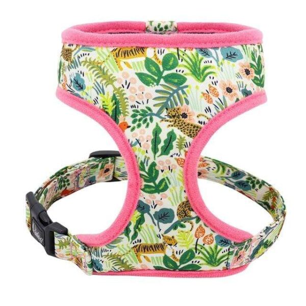 Frenchie World Shop Pink1 / XL Cute Printed Chihuahua French Bulldog Harness Adjustable Puppy Cat Harness Pet Small Dog Vest For Pug Yorkie Walking Training