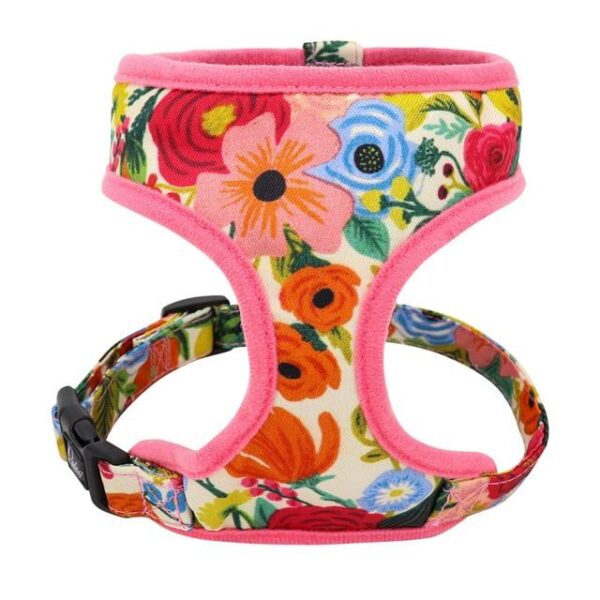 Frenchie World Shop Pink2 / S Cute Printed Chihuahua French Bulldog Harness Adjustable Puppy Cat Harness Pet Small Dog Vest For Pug Yorkie Walking Training