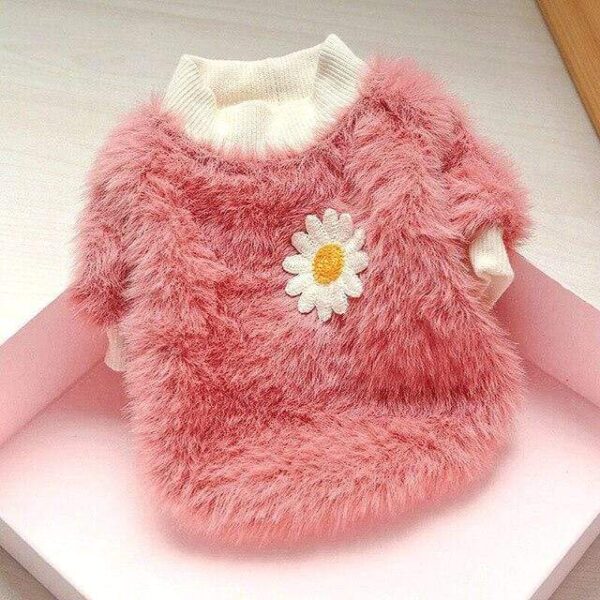Frenchie World Shop Pink / M Daisy French Bulldog Sweater