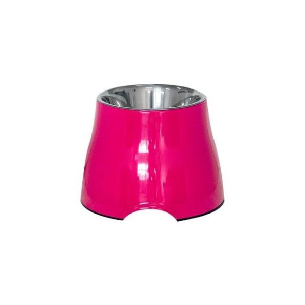 Frenchie World Shop Red rose / S Designer French Bulldog High Foot Bowl