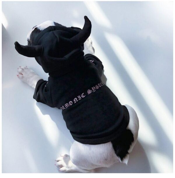 Frenchie World Shop Devil/Unicorn French Bulldog Hoodie