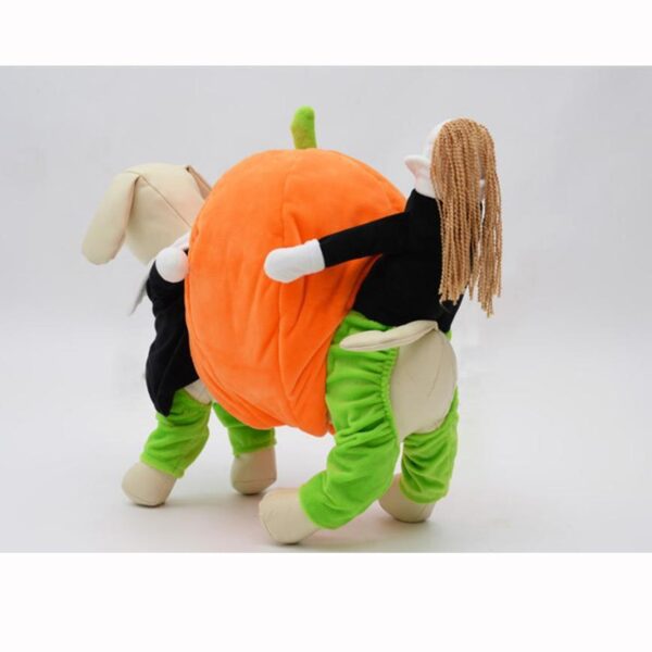 Frenchie World Shop Dog Carrying Pumpkin Costume