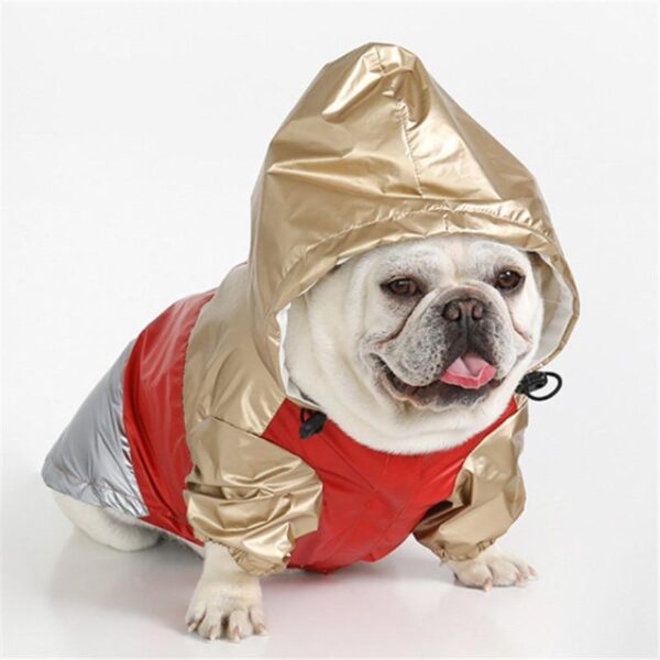Frenchie World Shop Dog Raincoat Pet Clothing Waterproof Dog Clothes Rain Jacket Coat Outfit Schnauzer Pug French Bulldog Corgi Shiba Inu Clothes