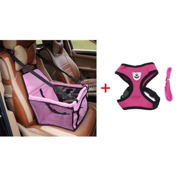 Frenchie World Shop Pink Bundle 1 / S Dog Safety Car Set