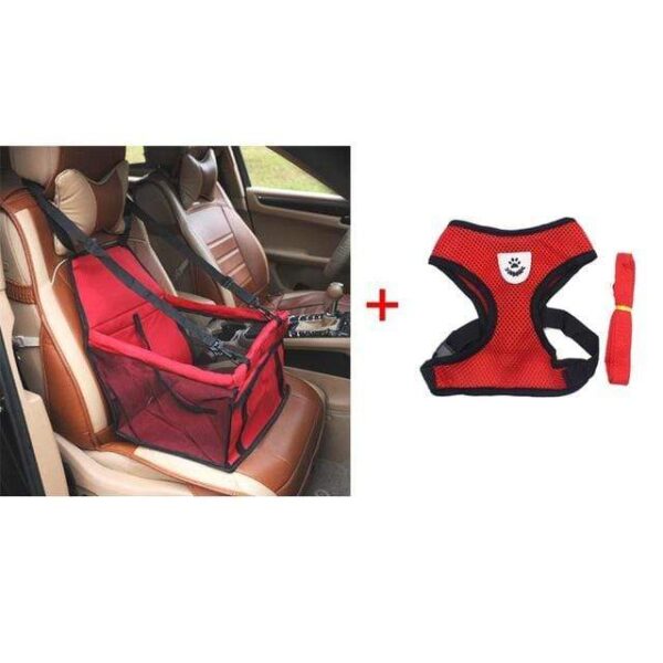 Frenchie World Shop Red Bundle 1 / S Dog Safety Car Set