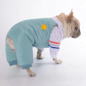 Frenchie World Shop Dog Winter Ski Overall