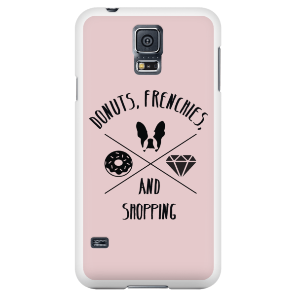 teelaunch Phone Cases Galaxy S5 Donuts, Frenchies & Shopping phone cases