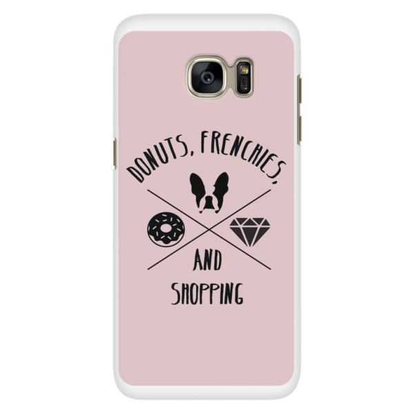 teelaunch Phone Cases Galaxy S7 Donuts, Frenchies & Shopping phone cases