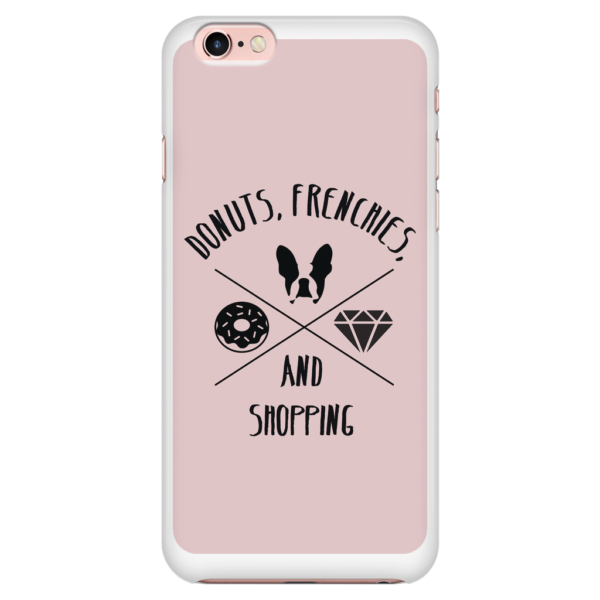 teelaunch Phone Cases iPhone 7/7s/8 Donuts, Frenchies & Shopping phone cases