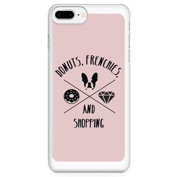 teelaunch Phone Cases iPhone 7 Plus/7s Plus/8 Plus Donuts, Frenchies & Shopping phone cases