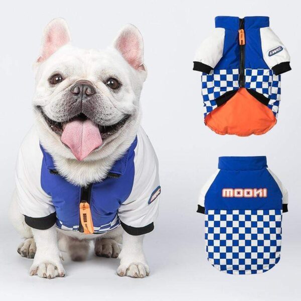 Frenchie World Shop Blue / XS / China Duck Down French Bulldog Jacket